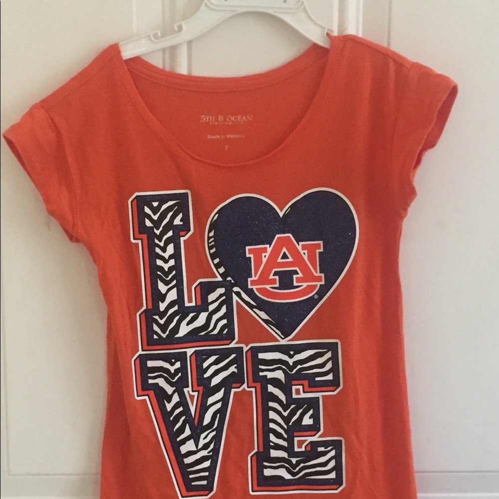 Girls Auburn T-shirt